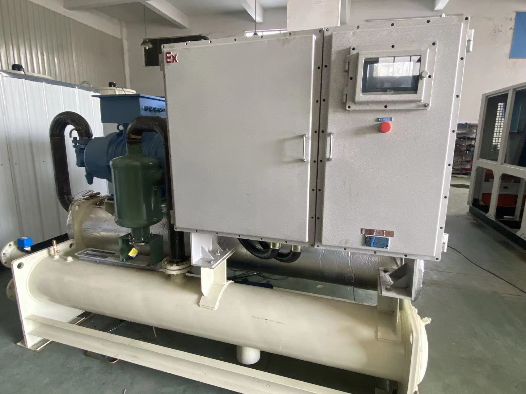YHT工厂设备冷却螺杆式冷水机-15°C双机降温