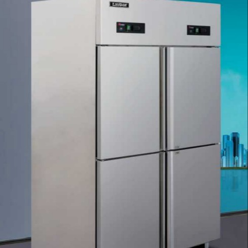 洛德商用冰箱 QB1.0L4HLD四门双温冰箱 直冷冷藏冷冻柜
