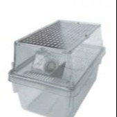 F小鼠透明运输笼/裸鼠笼盒 小鼠笼盒 型号:JV222-CP5M库号：M21211 中西图片