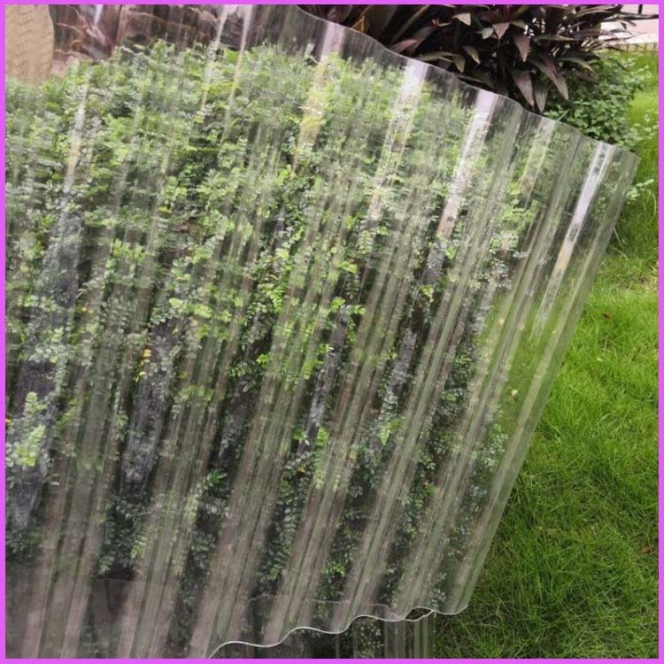 德阳防腐聚酯透明瓦 温室大棚采光板 玻璃钢阻燃板图片