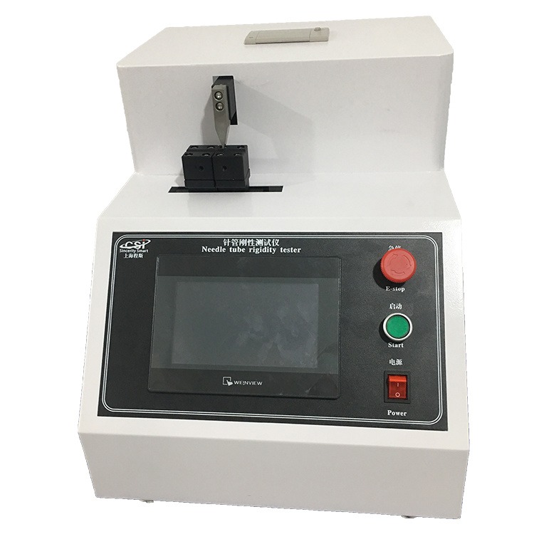 上海程斯 针管刚性试验仪 注射针刚性测试仪 GB/T18457-2015 注射针针管挠度测试仪 厂家供应品质高