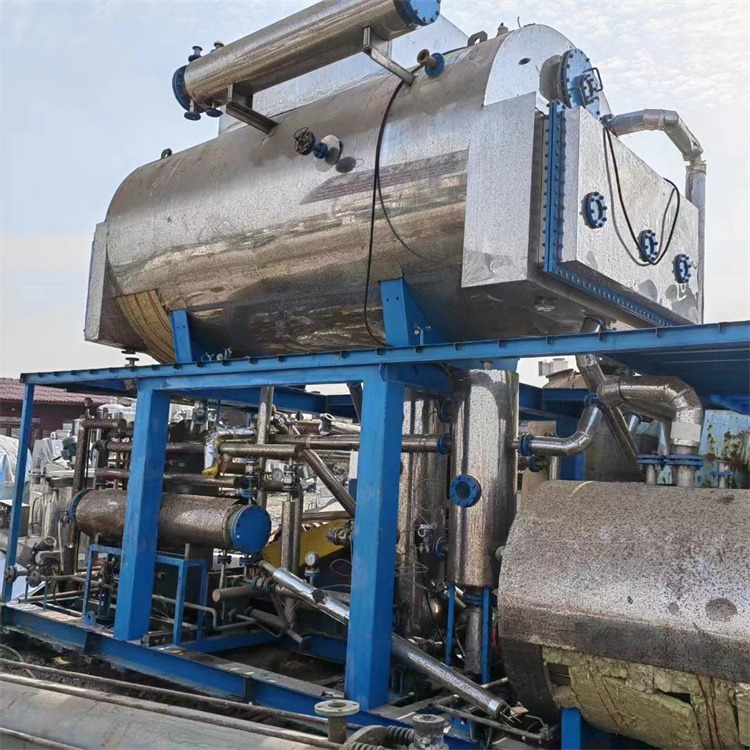 二手强制循环钛材多效MVR蒸发器 真空废水处理设备 蛇管式蒸发器 建功回收图片