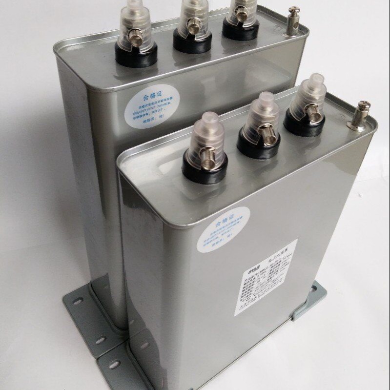 自愈电容BSMJ-0.45-25-3 晨昌 三相共补电容器  以提高功率因数，降低线路损耗，改善电压质量