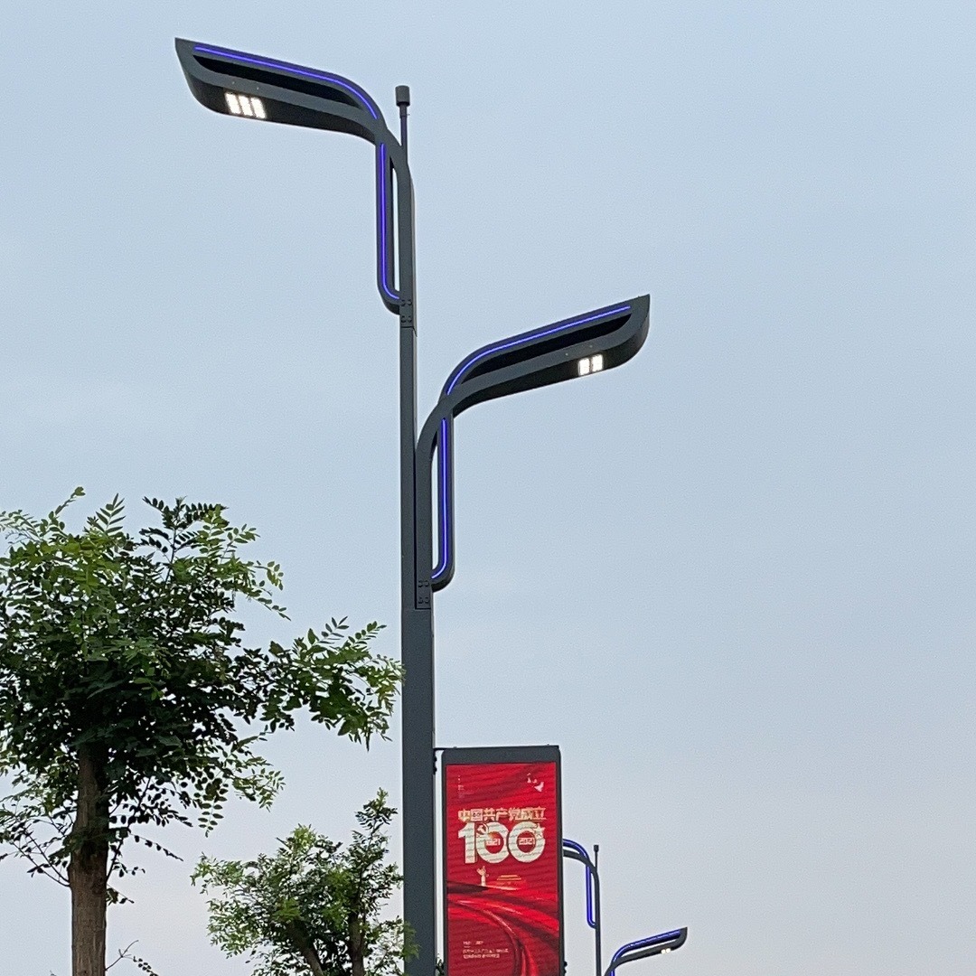 高新太阳能路灯 智慧路灯 工业照明 可按需定制 博恩