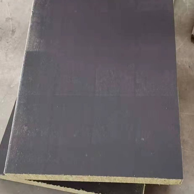A级硅酸钙板岩棉复合板 岩棉复合板价格 砂浆纸岩棉复合板