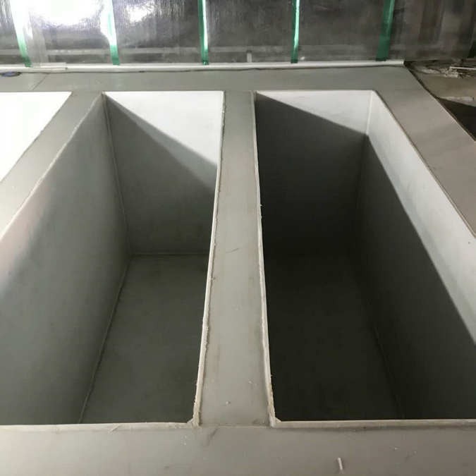 白色高密度PP耐酸碱水箱 抗静电阻燃聚丙烯板 定制图片