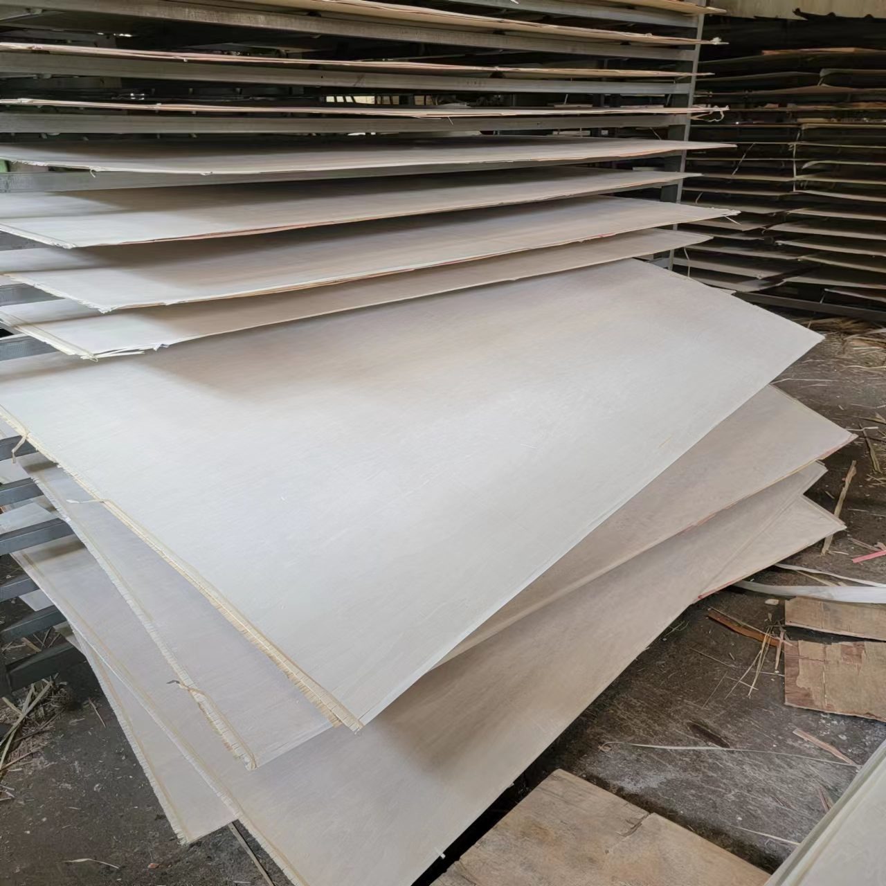 工厂现货漂白杨木多层板全杨木包装板工艺品板激光雕刻板