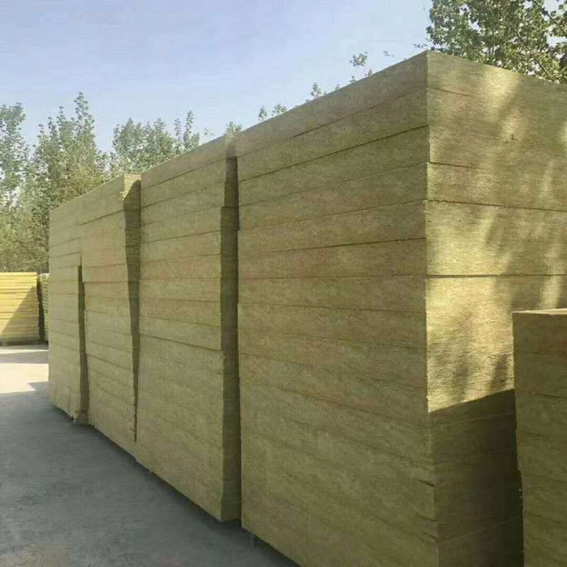 100公斤憎水岩棉板定做 东欧内外墙岩棉 复合岩棉保温板出厂价