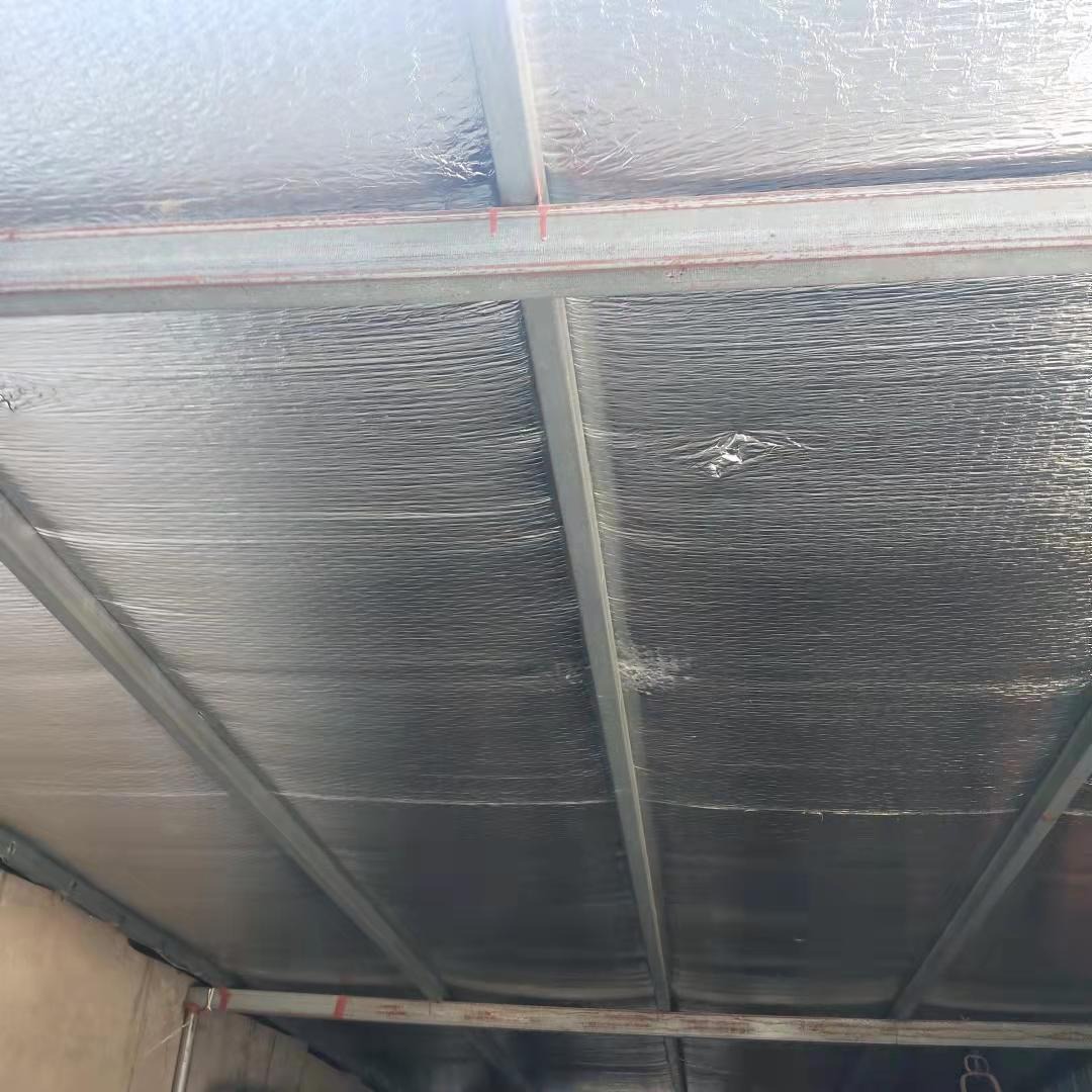 楼顶防晒遮阳   气泡膜反光材料   双面镀铝箔气泡膜   可加工定制