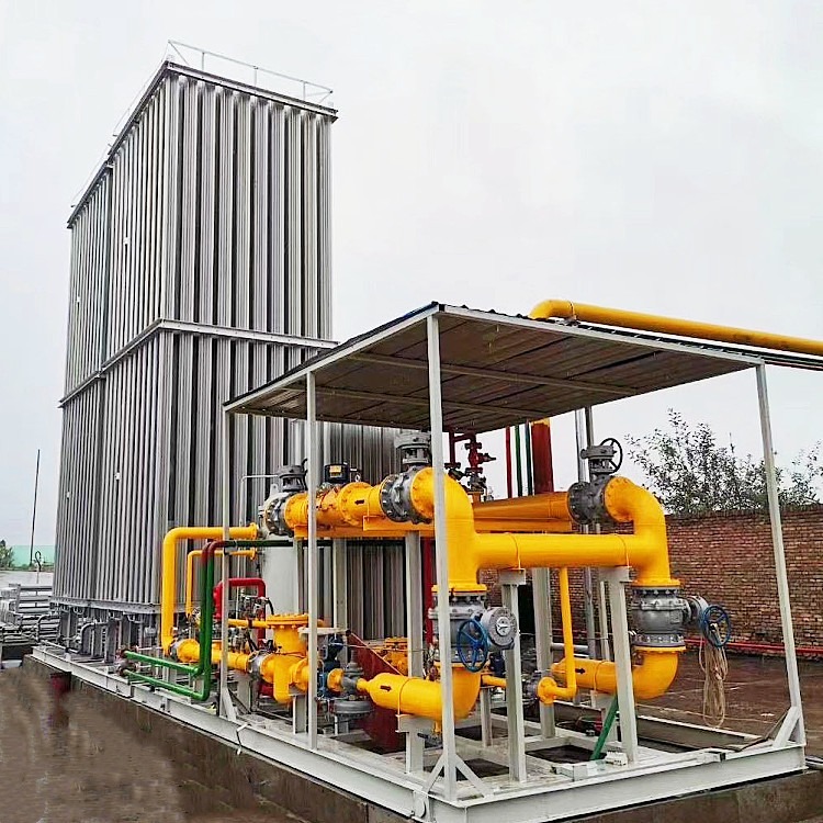 河北百亚生产液化天然气减压计量站设备  气化站 LNG气化撬装设备1