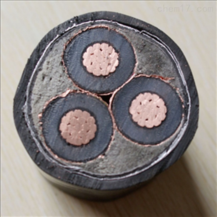 MKYJV22煤矿用铜芯钢带铠装控制电缆 8.7/10KV 3*150