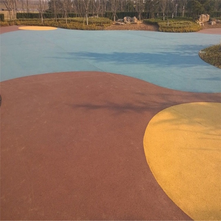 广安市   彩色压模地坪   透水地坪罩面剂   透水混凝土   透水砼   彩色混凝土材料