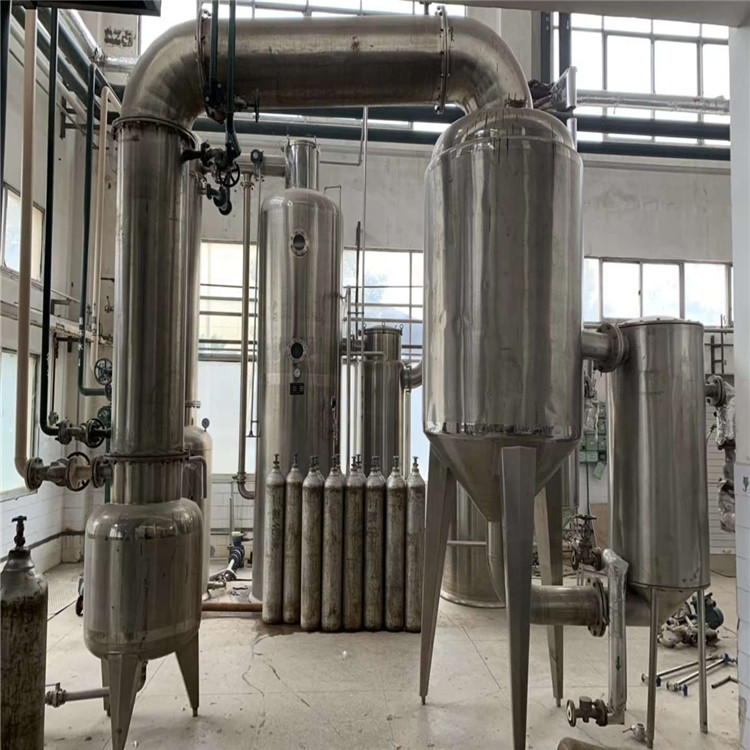 供应二手MVR盐水降膜蒸发器 污水处理蒸发器 大成 多种型号