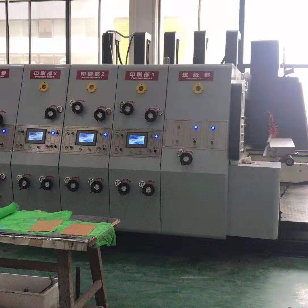 青县 永睿   二手水墨印刷机  纸箱机械设备  二手全自动粘箱机