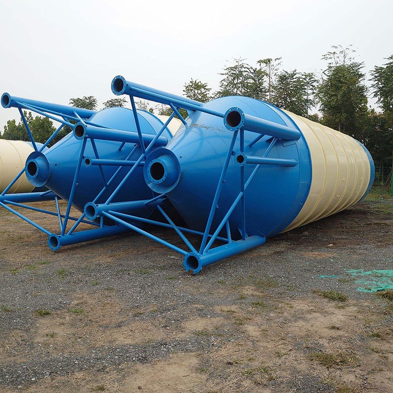 卓昊80吨水泥罐 信阳80t水泥仓 直径3米高10.5米 安装方便