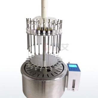 圆形水浴氮吹仪,适用于试管锥形瓶离心管等不同规格的容器,同时可对样品进行控温加热