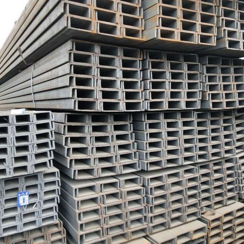 槽钢Q235 工业热轧建筑结构镀锌槽钢 阁楼幕墙支架结构厂家批发