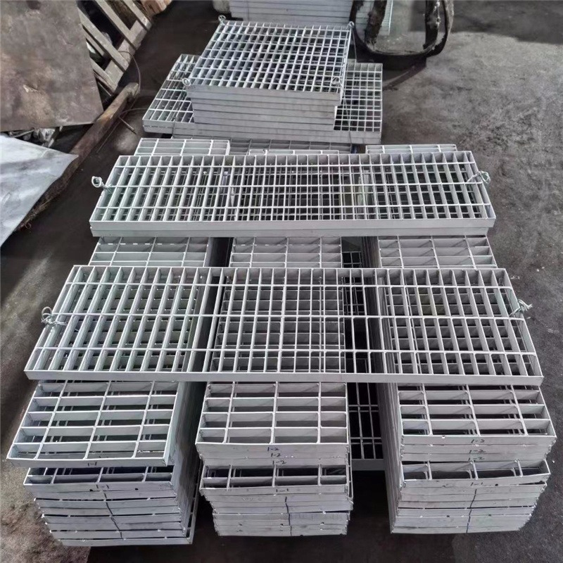 厂家供应污水处理镀锌钢格板钢格栅 防滑齿形钢格板网格板格栅板峰尚安