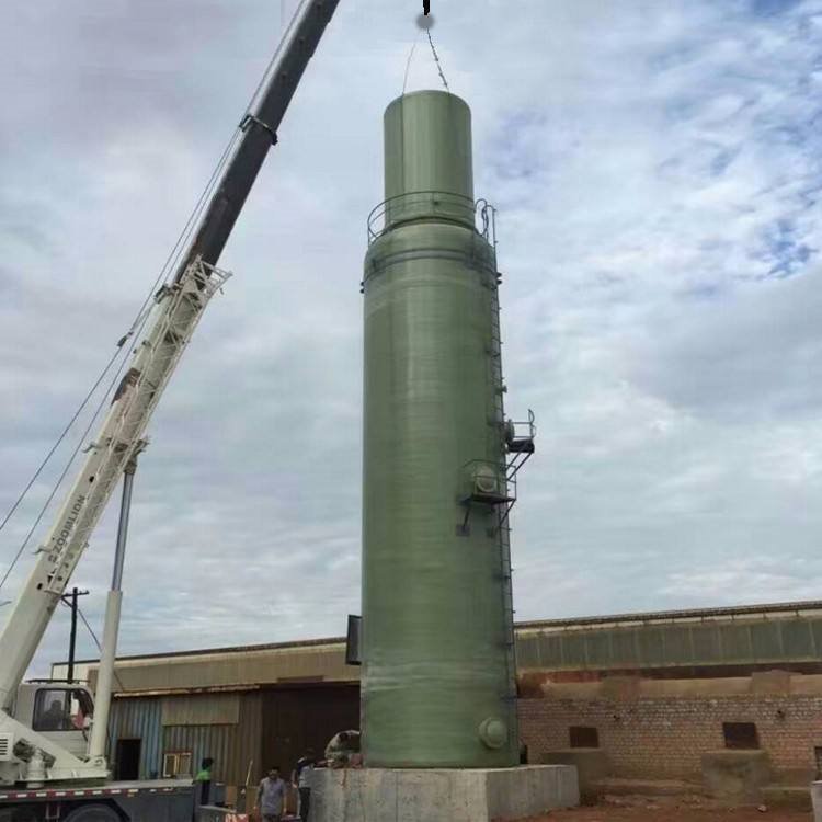 烟气脱硫设备厂家定制 聚丙烯尾气吸收塔 新型砖窑厂脱硫塔