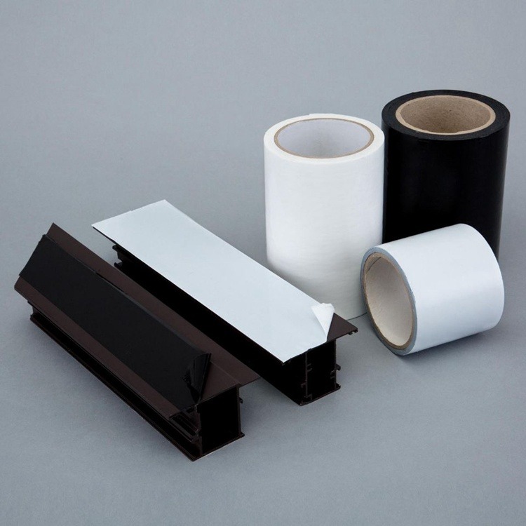 供应PE保护膜 铝型材保护膜 铝单板黑白保护膜 德州保美塑业
