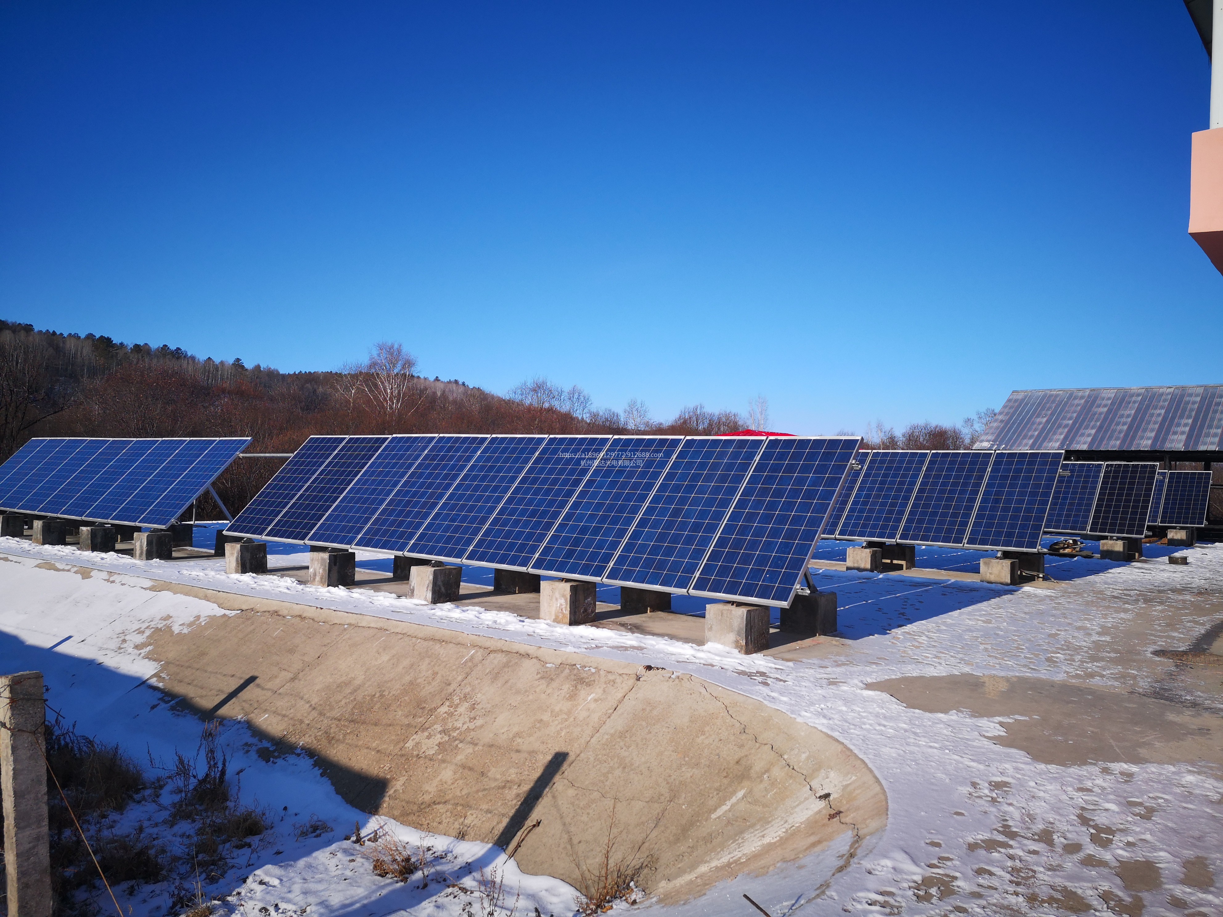 长春太阳能监控实力厂家户用太阳能发电系统别墅农村屋顶太阳能并网发电系统