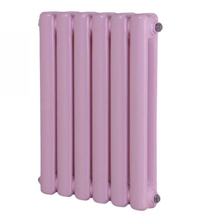 煤改气钢二柱暖气片 gz206钢管二柱型暖气片 钢制二柱暖气片单片规格