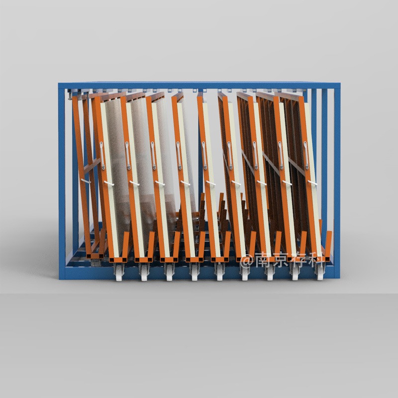 铝板存放架 立式板材货架 小空间高容量存储 常规板材存放架