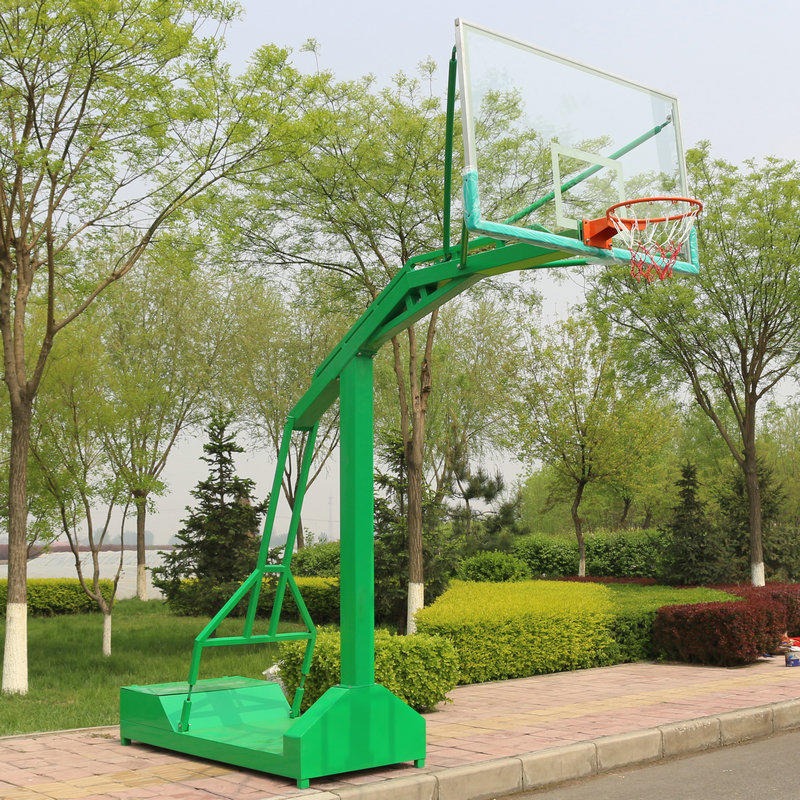 通奥 室外仿液压篮球架 户外标准成人移动式篮球架 平箱底座篮球架