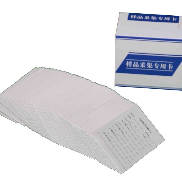 北京华兴瑞安HXXK-I血液样本采集卡 血样保存卡 DNA保存卡 样本采集卡图片