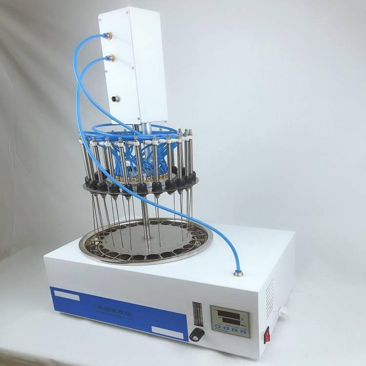 全自动定量浓缩仪 12孔电动升降氮吹仪 用于农残分析 制药药检 环境、生物分析  上海归永 GY-KSDCY图片