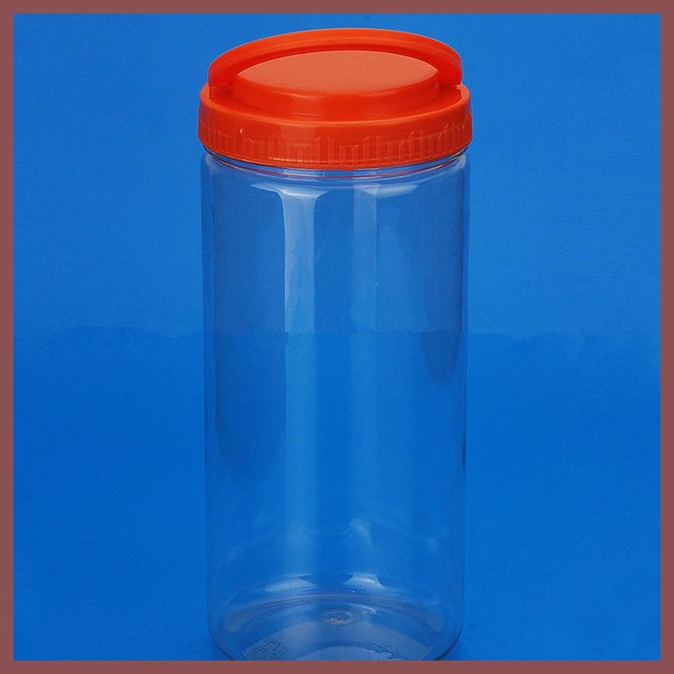 4l塑料食品罐 五谷杂粮收纳瓶 博傲塑料 塑料广口瓶