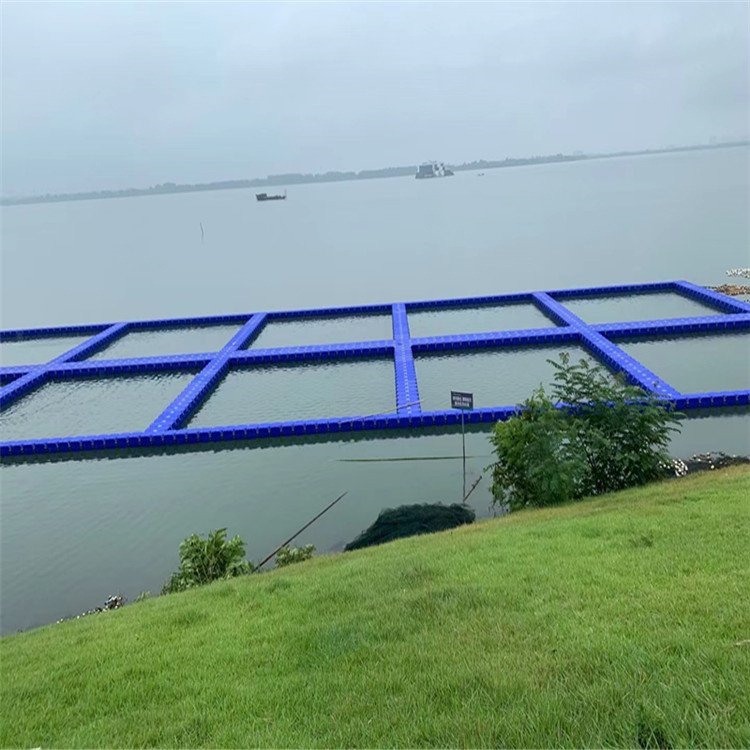 水上工作平台浮体水域铺设浮子浮台