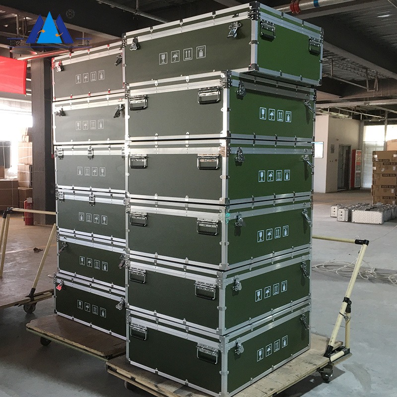 长安三峰 大型铝箱定制 900600500mm 承重型航空箱加工 设备包装箱定做