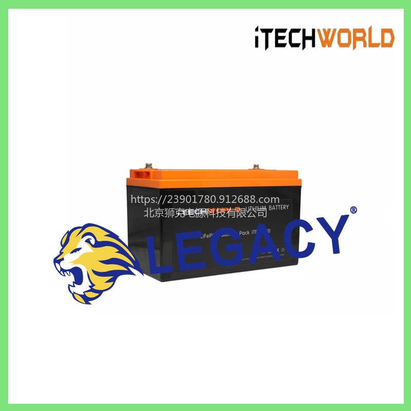 iTechworld 锂电池、太阳能 和发电机电源电池iTECH120 12V 120ah 锂电池图片