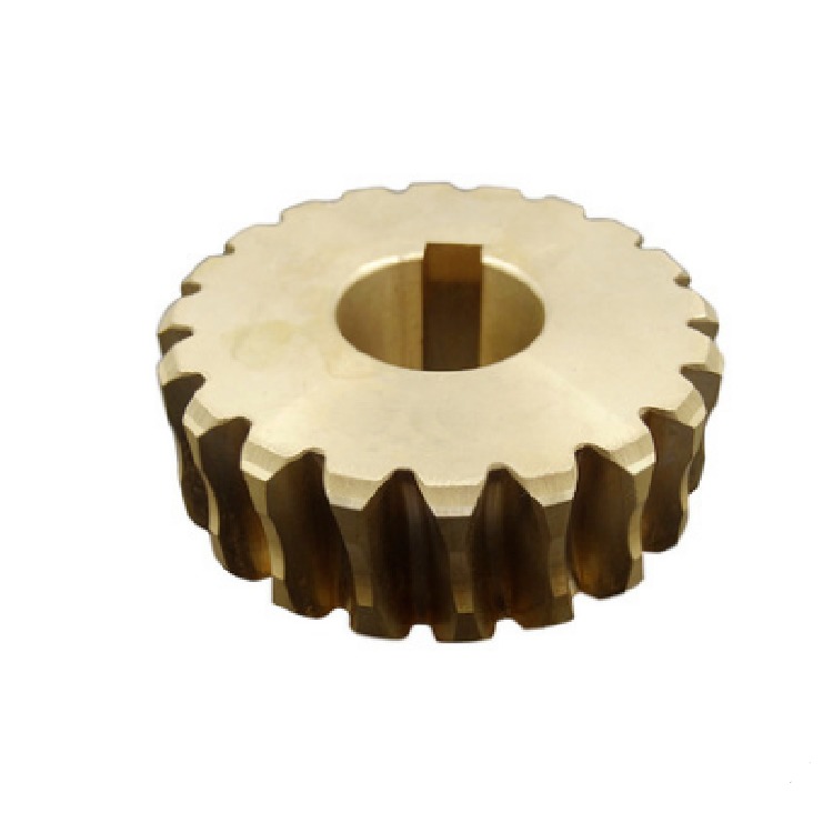 厂家供应 铜涡轮 蜗轮齿轮 机械传动用蜗轮齿轮 可定制 秦派图片