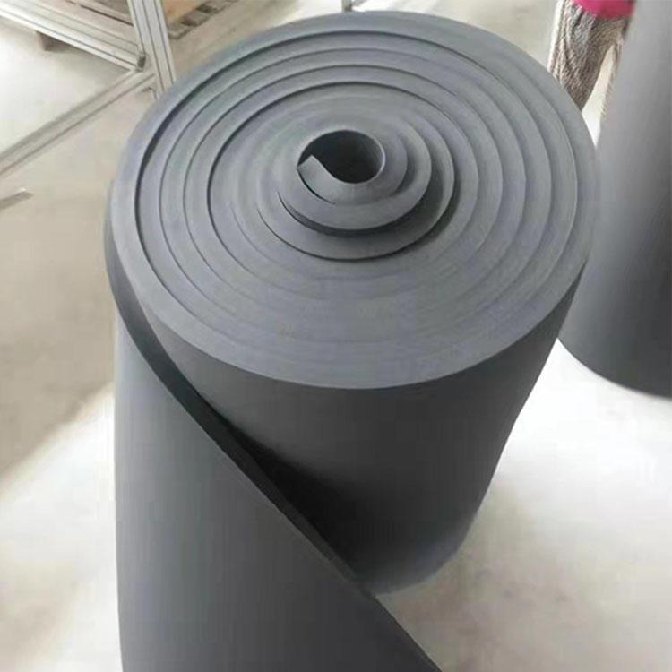 不干胶橡塑保温板B1级 铝箔复合橡塑板b2级 隔热吸音橡塑海绵板 华阳