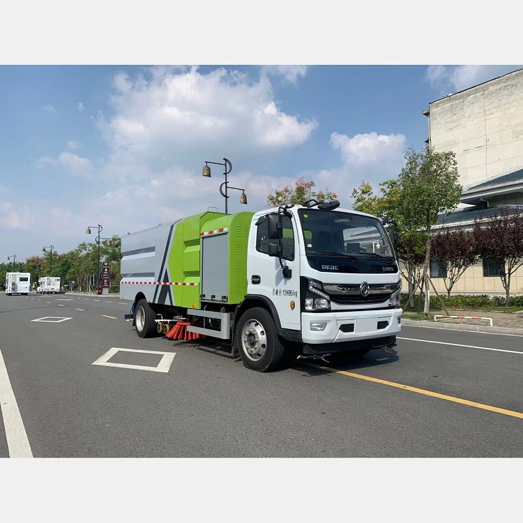 青岛环卫清扫车道路施工清扫车专业清洁设备租赁图片