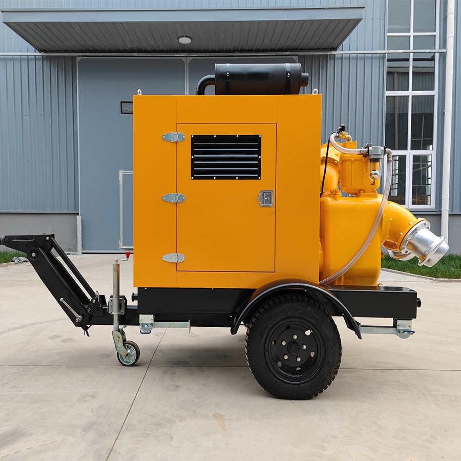 汉能 HC-ZKXZ拖车式真空辅助自吸泵 抢险泵车 质量保障
