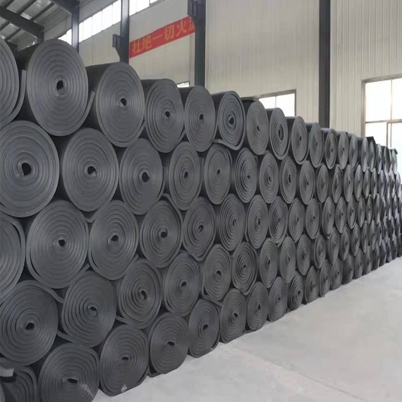 各种型号橡塑板管 B1级阻燃隔热黑色橡塑保温管 橡塑海绵管 宏洺供应