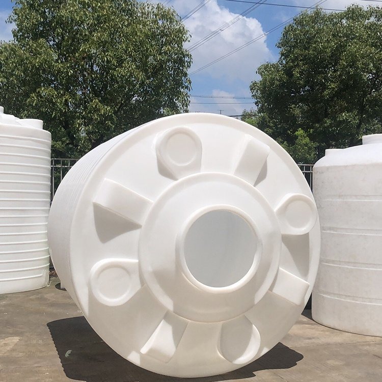 浙江宁波 10吨立式平底塑料水箱10立方聚乙烯PE储水罐