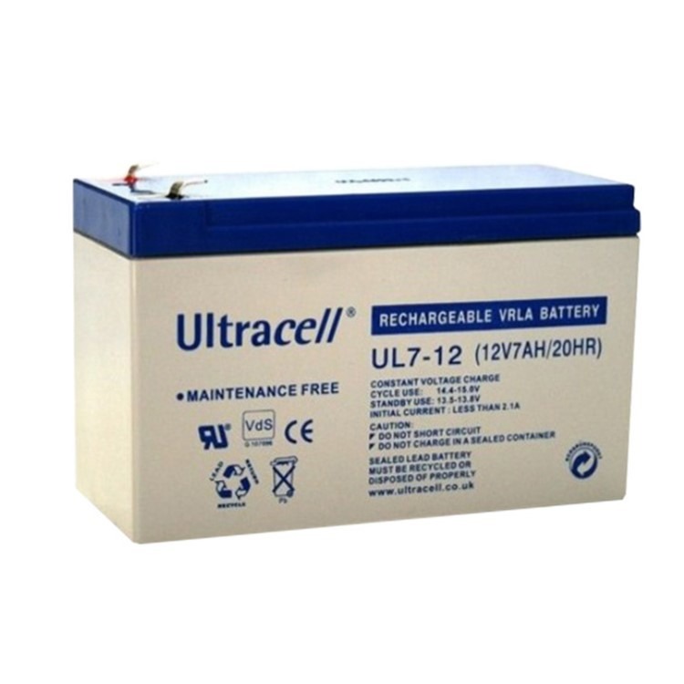 UItracell蓄电池UL7-12进口电池12V7AH/20HR供应