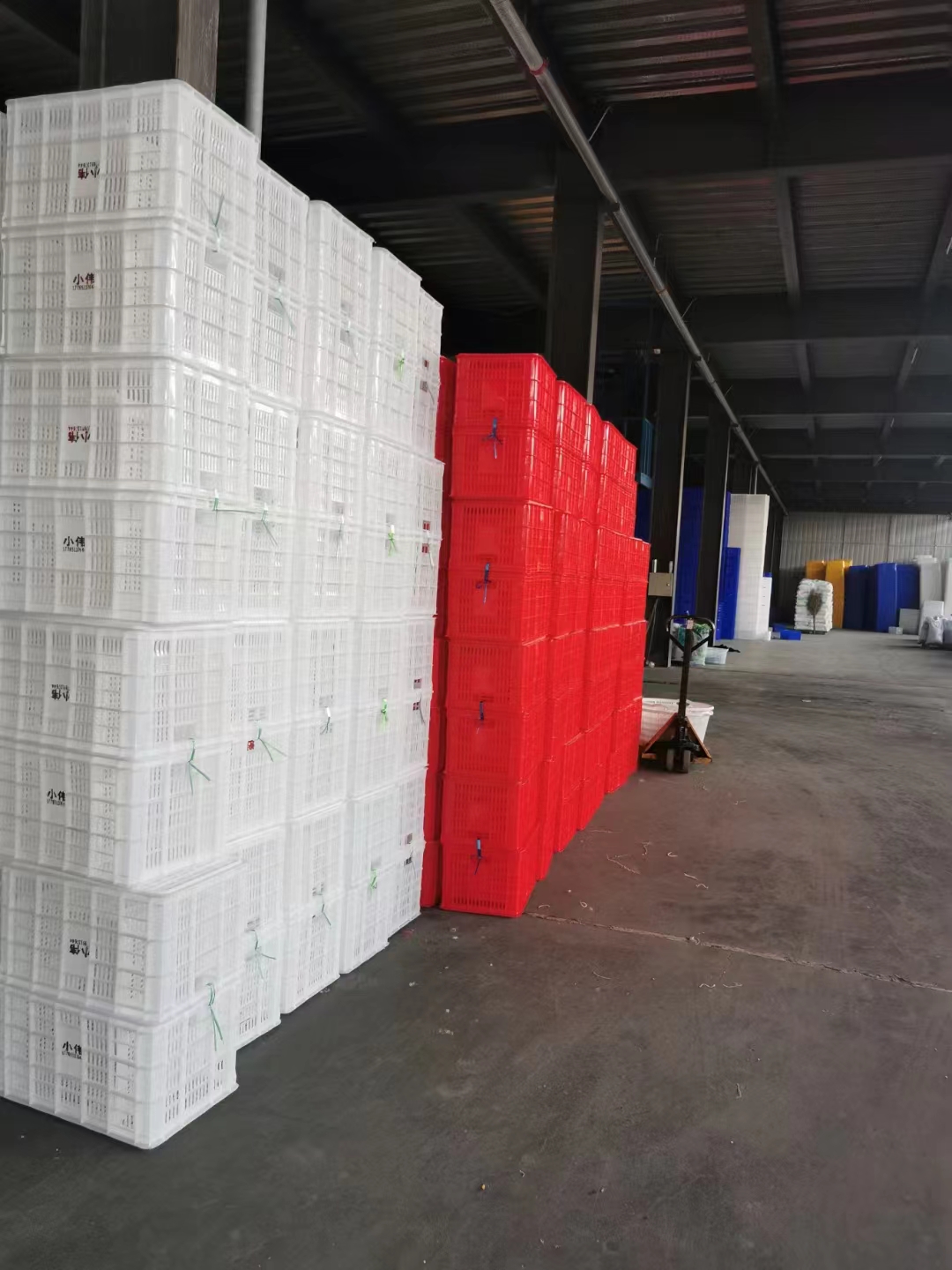 吉奥加大加厚分类长方形商超塑料箱厂家直销