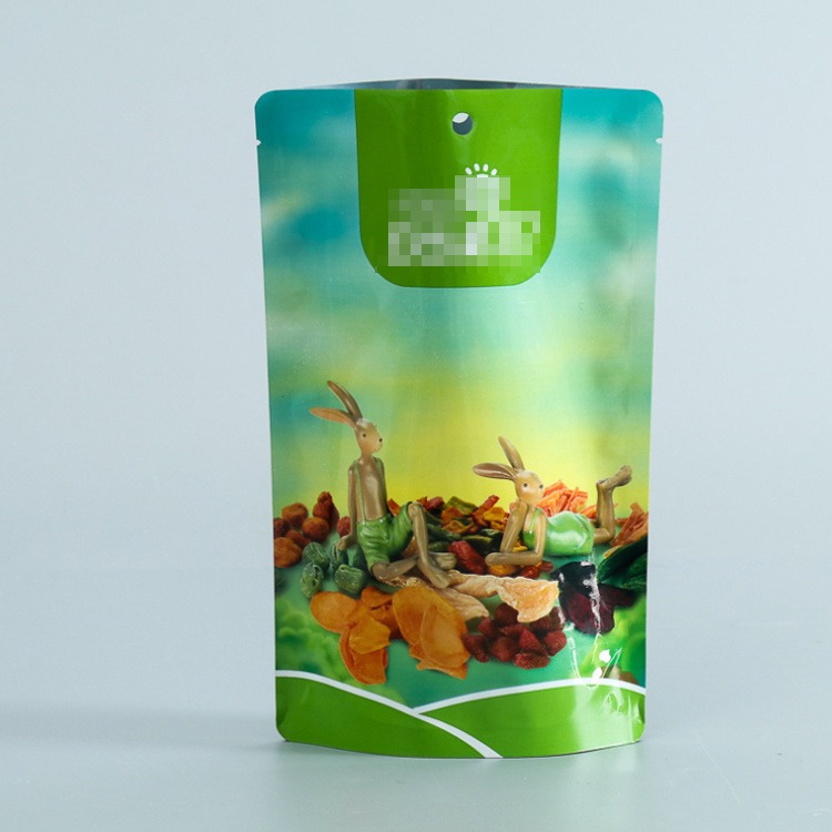 休闲食品包装袋坚果果脯包装袋自立食品拉链袋铝箔袋印刷
