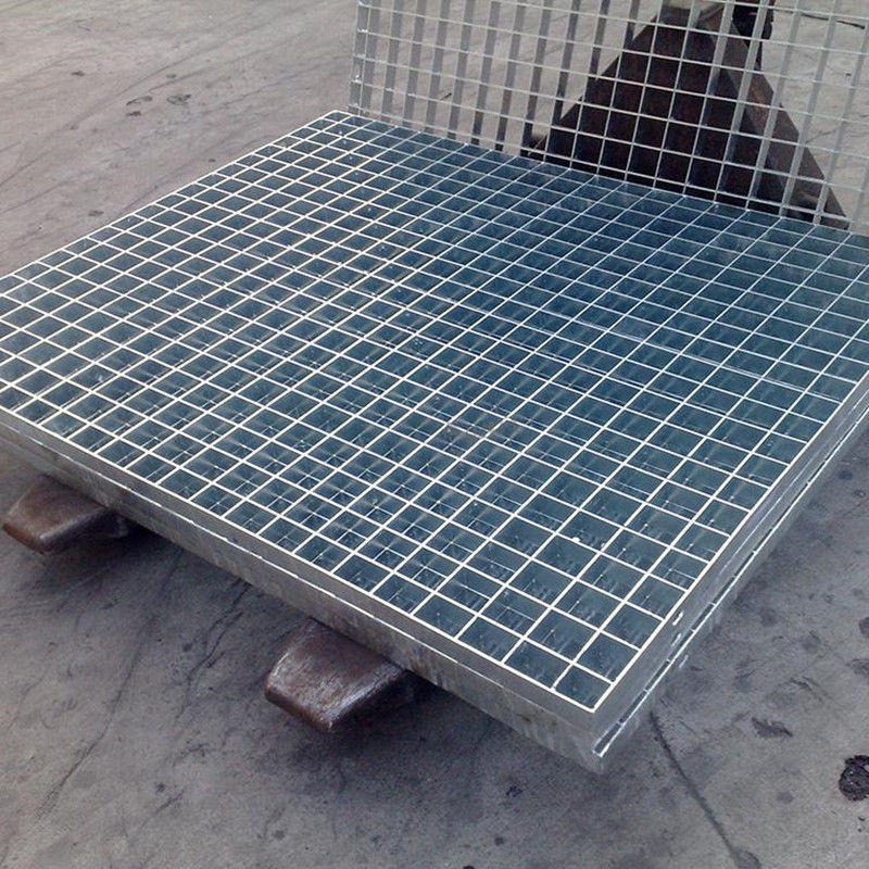 钢格栅板 热镀锌钢格栅板踏板 高空楼梯踏板 亚奇厂家定制加工 质量可靠图片