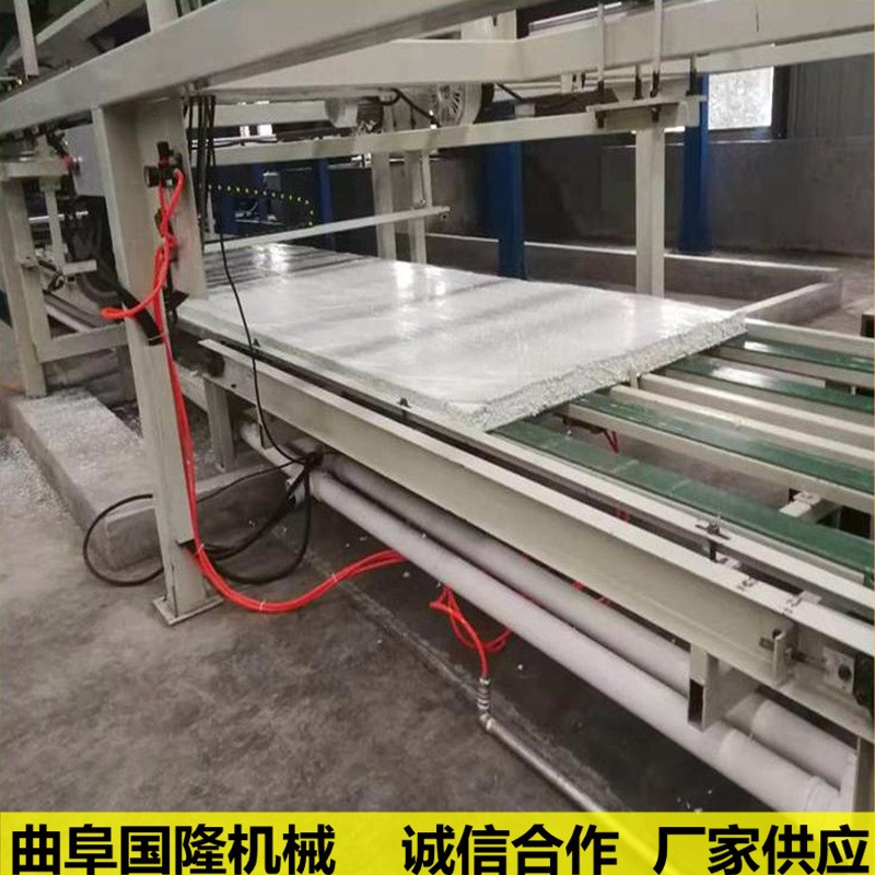 硫酸镁板生产线 集装箱地板生产线 玻镁板生产设备 国隆源头厂家