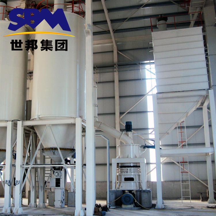 3216雷蒙磨粉机 上海世邦白云石粉磨粉机生产线 摆式磨粉设备图片