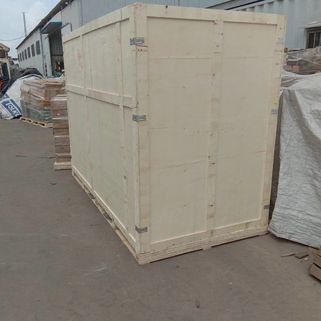 青岛出口木箱尺寸定做 五金设备金属用木包装箱常年定制