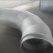 沧州宝利 耐磨管件 碳化硅耐磨弯头 碳化硅耐磨内衬 来图定制图片