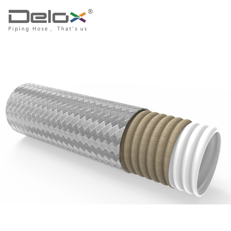 DELOX换热器专用钢丝编织四氟管