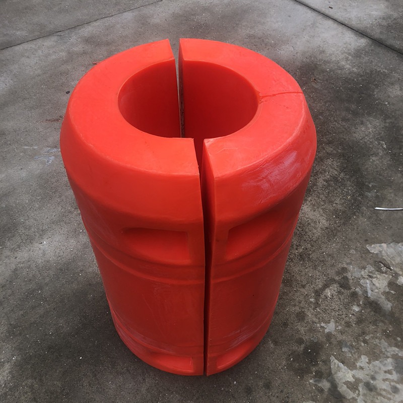 抽沙疏浚管道浮筒 抽水泵站配套管线塑料浮子